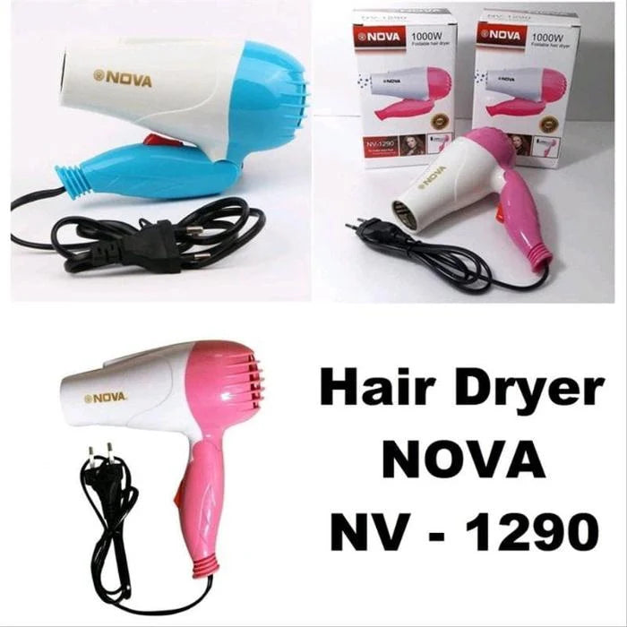 Nova Foldable Hair Dryer ā Quick Dry Styling
