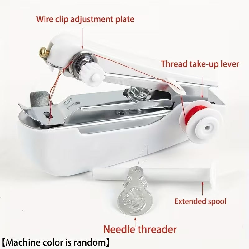 **SEO Title:** **Handy Stitch Portable Sewing Machine – Mini Handheld Stitcher**