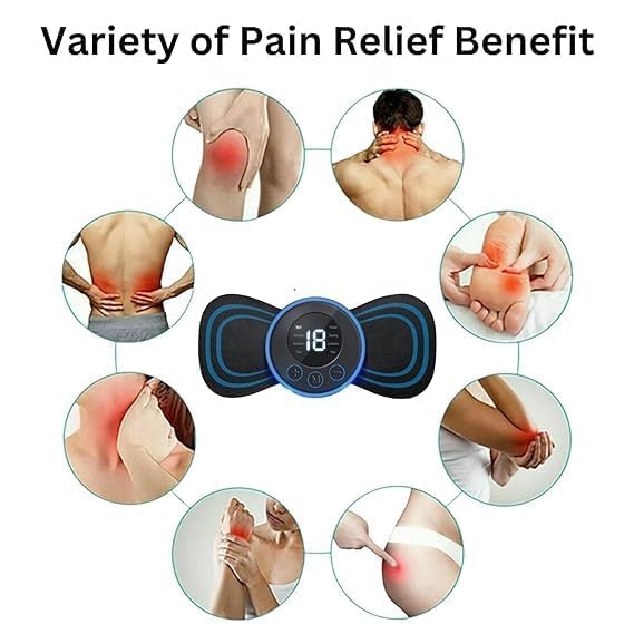 Wireless EMS Body Massager – Portable Butterfly Massager