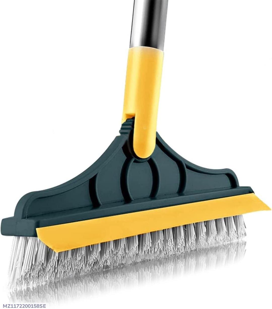 2-in-1 Floor Scrub & Wipe Brush