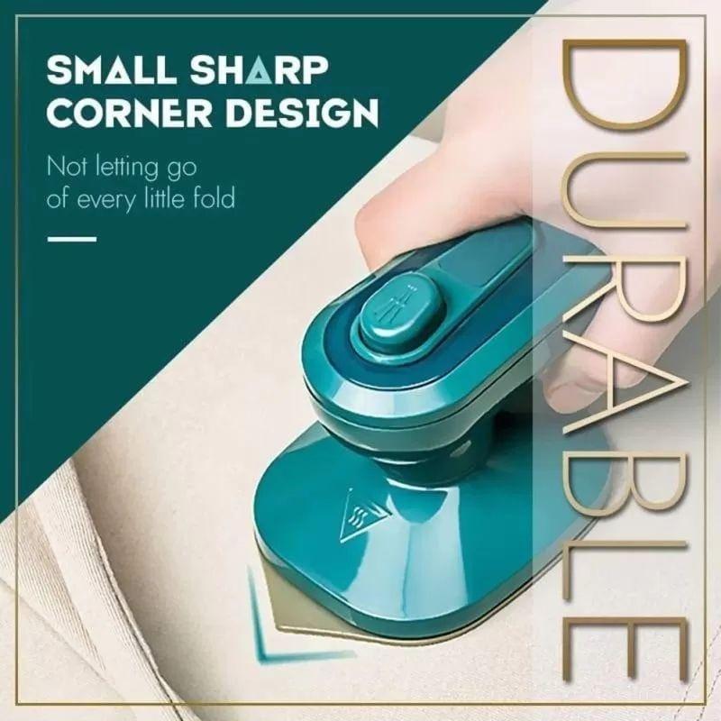 Mini Steam Iron | Portable Garment Steamer for Clothes | Quick Heat-Up Travel Iron